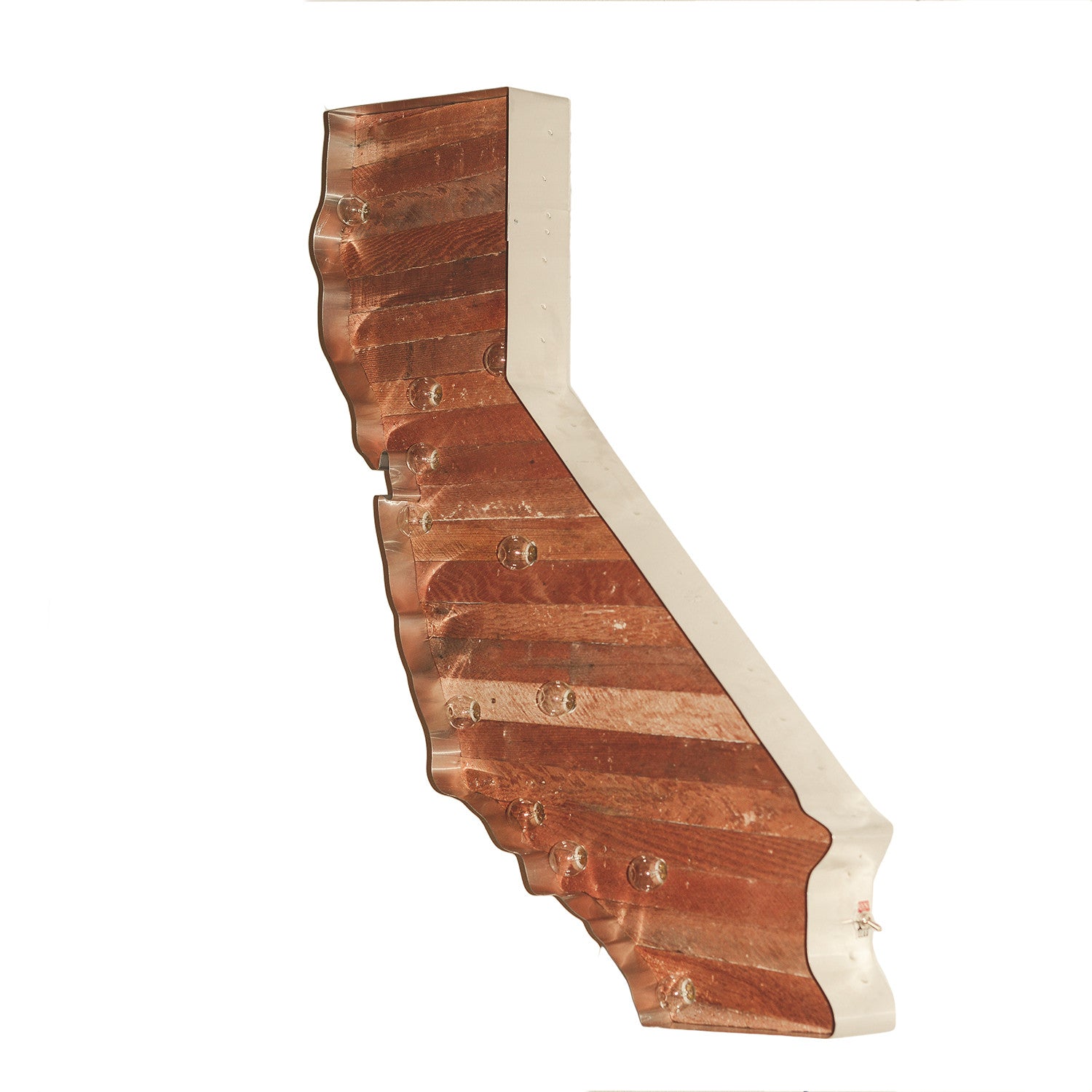 California Map Marquee Light