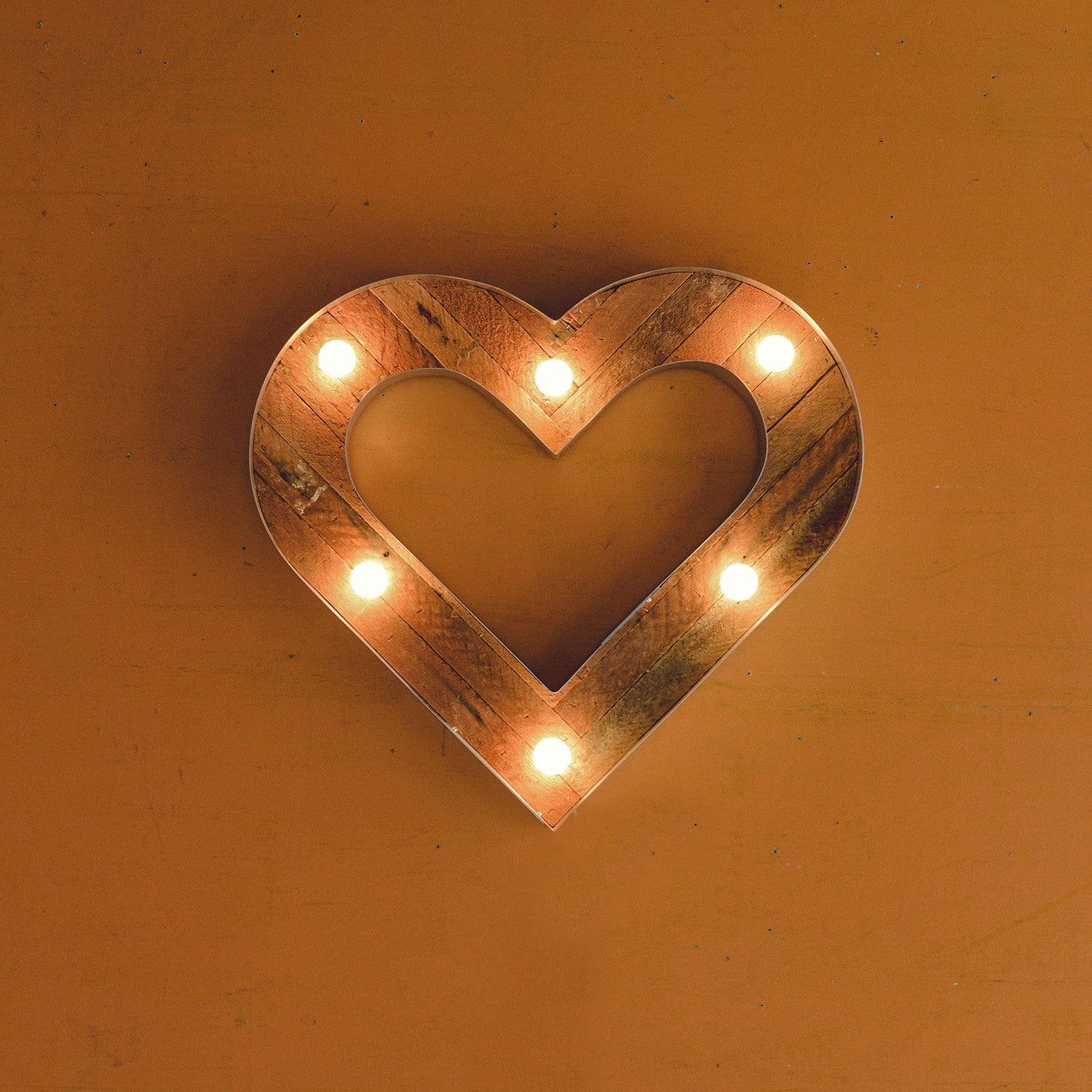 Mini Heart Marquee Light