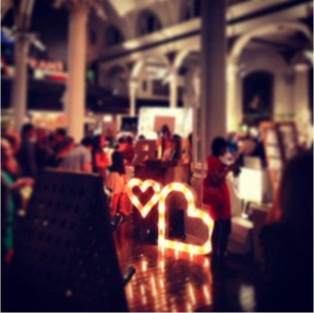 Mini Heart Marquee Light