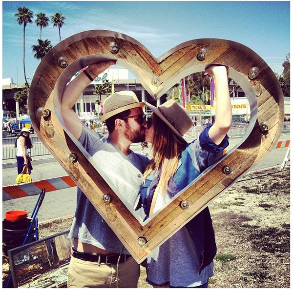 Heart Marquee Light Rental